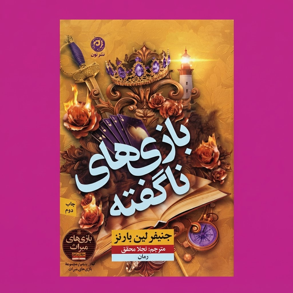 کتاب بازی های ناگفته (نشر نون)
